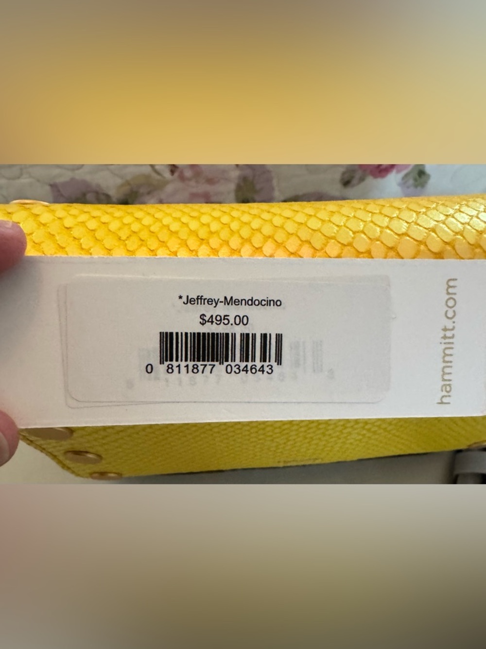 New Hammitt Jeffrey-Mendocino 2 tone/2 handle Purse - Picture 11 of 13